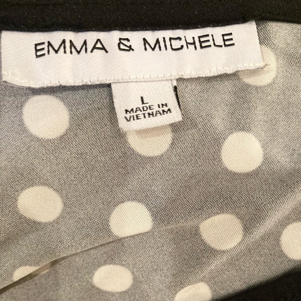 NWOT Emma & Michelle Polka Dot Jumpsuit - Picture 4 of 4